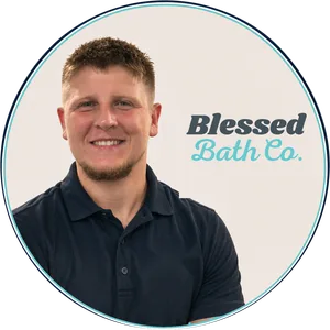Dawson Davis, owner of Blessed Bath Co.